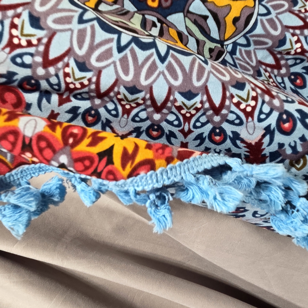 Colorful Mandala Print Women's Top - Picture 3 of 4